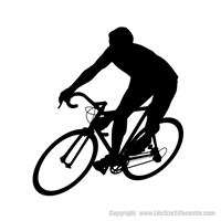 Picture of Cycling  6 (Sports Decor: Silhouette Decals)